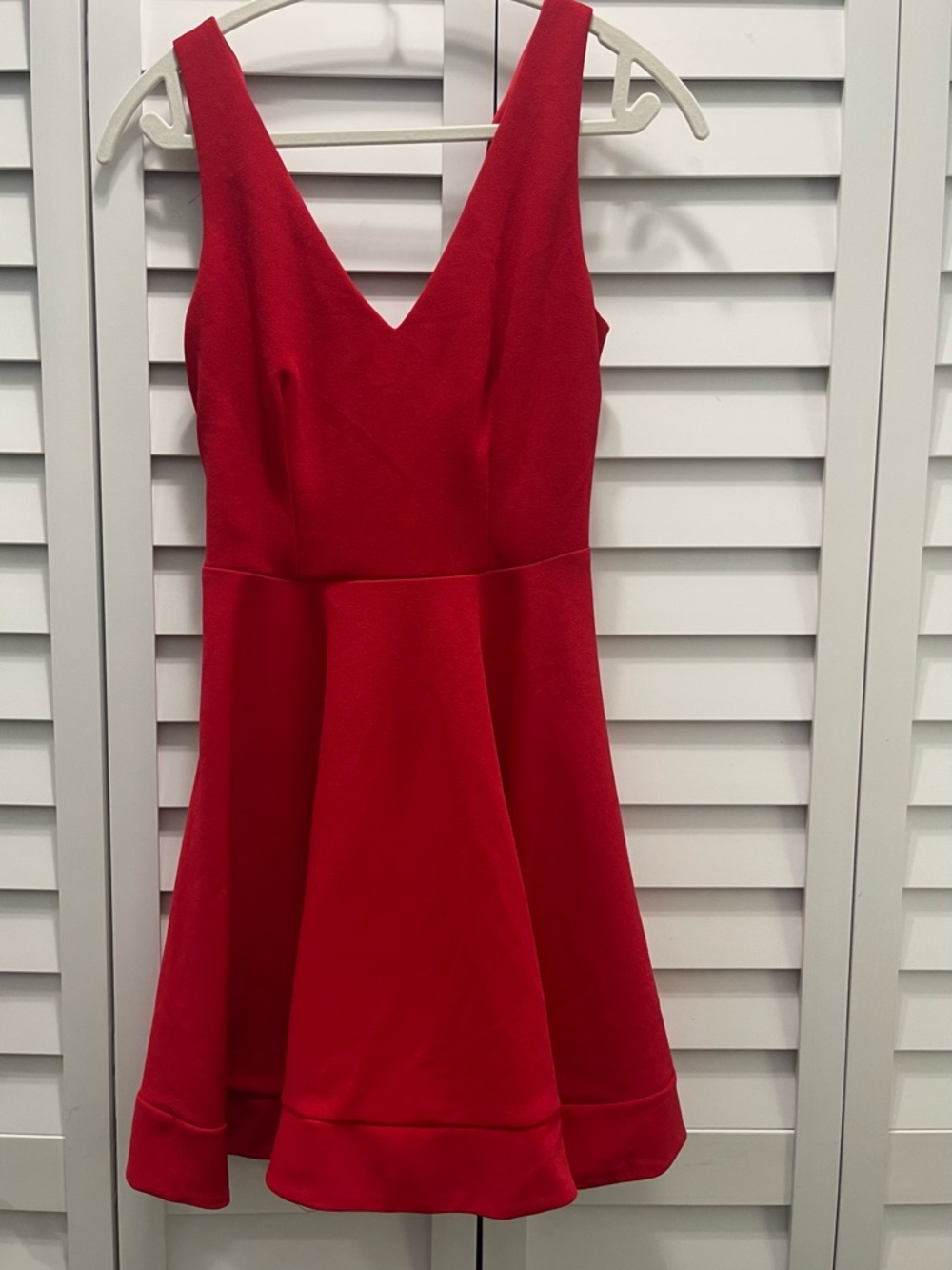 B Darlin Red Dress Fit-And_Flare  size 5/6